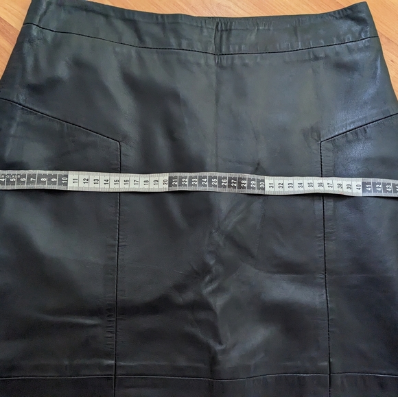 Oasis Leather skirt - Picture 5 of 7